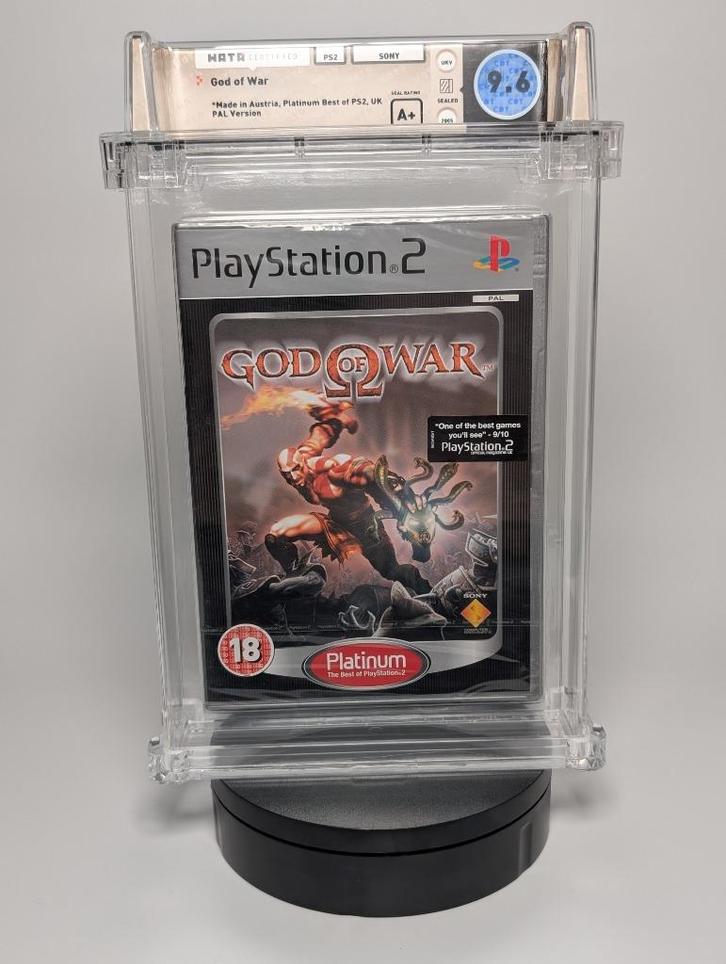 God of War Playstation 2 PS2 UK Platinum Wata 9.6 A+ New, Spelcomputers en Games, Games | Sony PlayStation 2, Nieuw, Avontuur en Actie