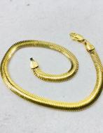 Gouden armband - snake model - 14 karaat, Ophalen of Verzenden, Zo goed als nieuw, Goud