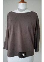 Marccain top  khaki maat L Nieuw, Verzenden, Maat 42/44 (L), Nieuw, Marccain