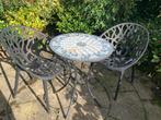 Bistroset: Tafel & 2 Stoelen, Overige materialen, Gebruikt, Stoel, Tuinset