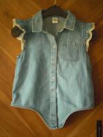 Zgan. Mooie Spijkerbloesje van H&M. Maat 128, Meisje, H&M, Overhemd of Blouse, Ophalen of Verzenden