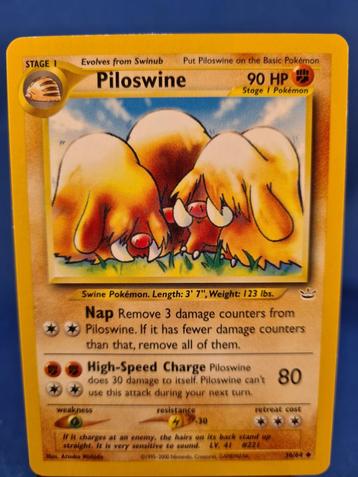 Piloswine 36/64 - Neo Revelation beschikbaar voor biedingen