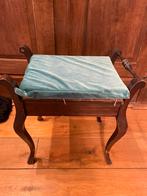 Antiek Muziek Kruk vr bij de piano, Ophalen of Verzenden