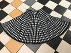 Drole de copine zwart wit gebreid rokje xs s, Zwart, Ophalen of Verzenden, Zo goed als nieuw, X