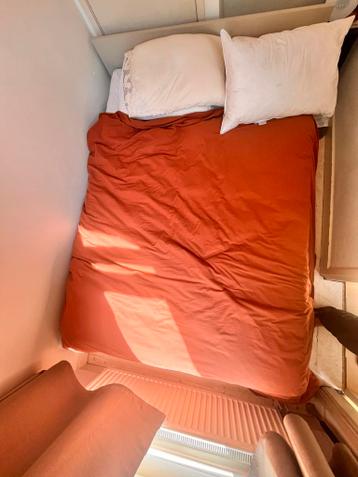 Ikea LURÖY Bedframe 140x200cm cream color - afbeelding 4