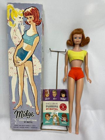 Barbie Mattel Midge Titian in doos 1962 beschikbaar voor biedingen