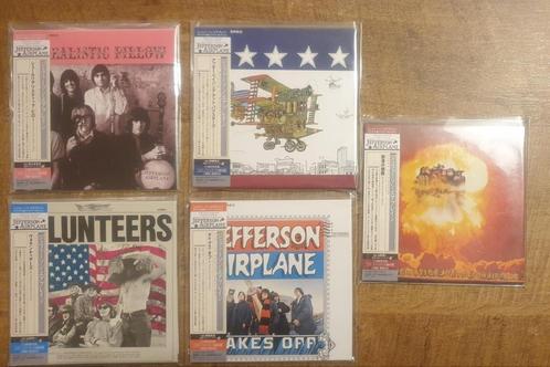 5 mini lp's / papersleeves Jefferson Airplane japan zgan, Cd's en Dvd's, Cd's | Pop, Zo goed als nieuw, 1980 tot 2000, Verzenden