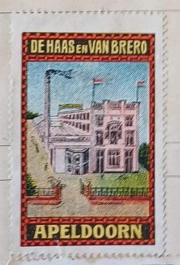 oude sluitzegel De Haas en Van Brero, Apeldoorn beschikbaar voor biedingen