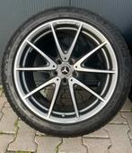 19 inch 5x112 Mercedes Benz AMG winterset Breedset Michelin, 19 inch, Hooghwerff banden & velgen, Gebruikt, 265 mm