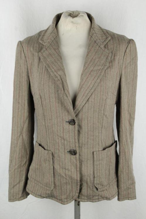 Mooi gestreept jasje.Mt M.Merk Migel Stapper, Kleding | Dames, Jasjes, Kostuums en Pakken, Zo goed als nieuw, Jasje, Maat 38/40 (M)