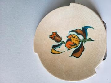 Collectorsitem Flora Gouda Holland plateel beschikbaar voor biedingen