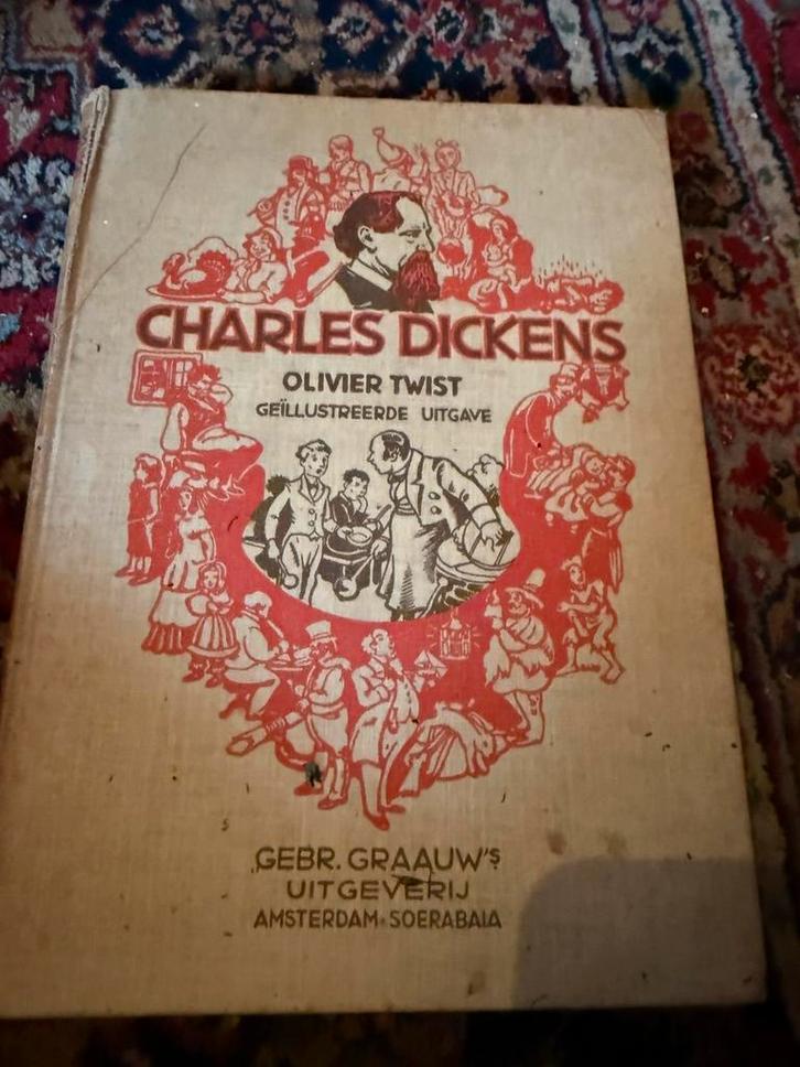 Olivier Twist - Geïllustreerde Uitgave, Antiek en Kunst, Antiek | Boeken en Bijbels, Ophalen of Verzenden