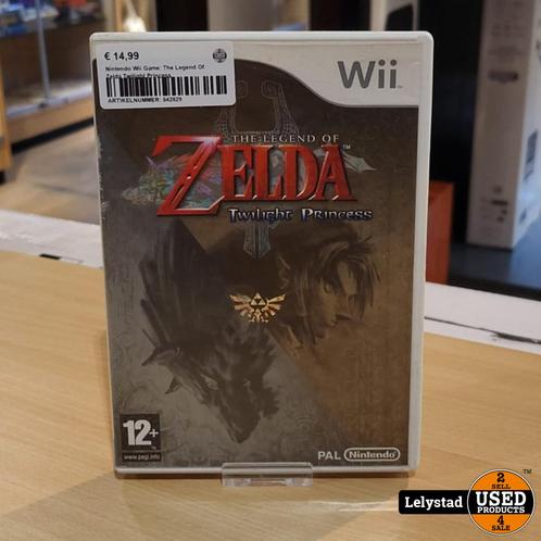 Nintendo Wii Game: The Legend Of Zelda Twilight Princess, Spelcomputers en Games, Games | Nintendo Wii, Zo goed als nieuw