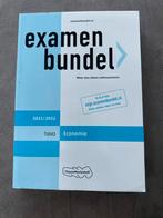 Examenbundel Economie HAVO 2021/2022, Ophalen of Verzenden, Zo goed als nieuw, HAVO, Economie