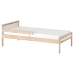 Peuterbed IKEA Sniglar incl. schoon matras en beddengoed, Ophalen, 70 tot 85 cm, 140 tot 160 cm, Zo goed als nieuw