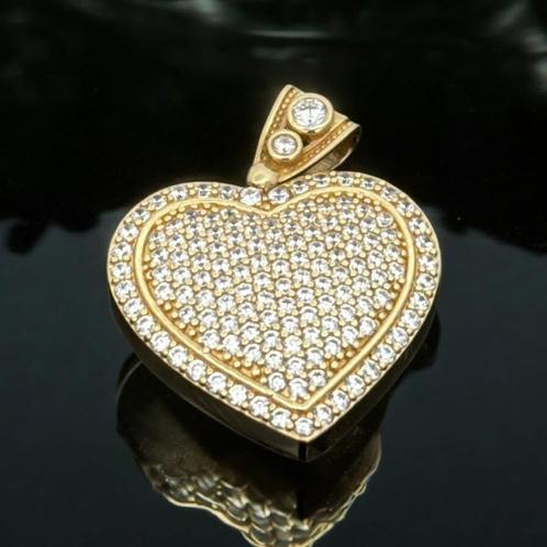 Prachtige Gouden Kettinghanger - 14 karaat, Sieraden, Tassen en Uiterlijk, Kettinghangers, Nieuw, Goud, Overige voorstellingen
