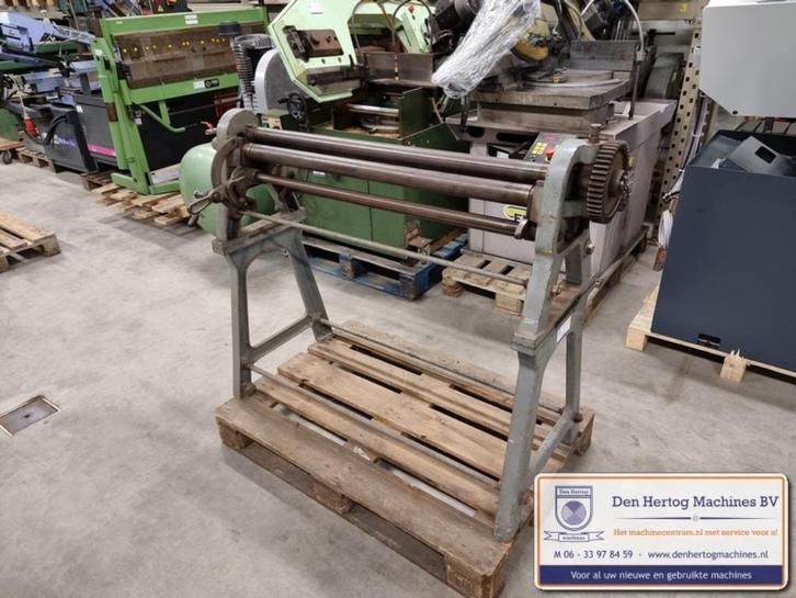 Hand wals plaatwals gaaswals JORG 1020x1,25mm gebruikt, Doe-het-zelf en Verbouw, Gereedschap | Overige machines, Gebruikt, Ophalen