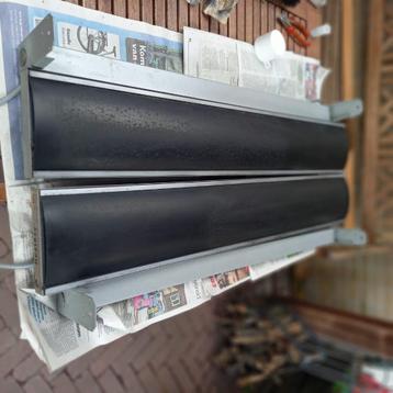 2 HeatRay Electric Radiant Heater G3ERH-1200W - Zilver beschikbaar voor biedingen