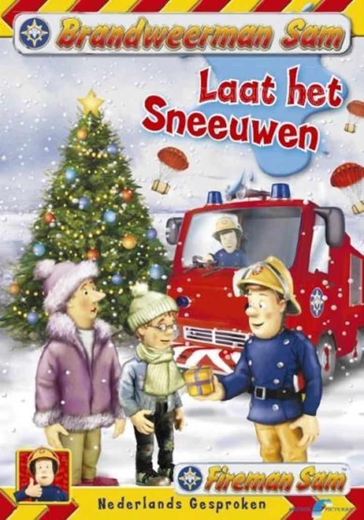 DVD Brandweerman Sam - Laat Het Sneeuwen, Cd's en Dvd's, Dvd's | Kinderen en Jeugd, Zo goed als nieuw, Tv fictie, Avontuur, Alle leeftijden