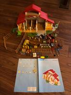 Playmobil Manege (4190) + Extra's, Ophalen of Verzenden, Gebruikt, Complete set