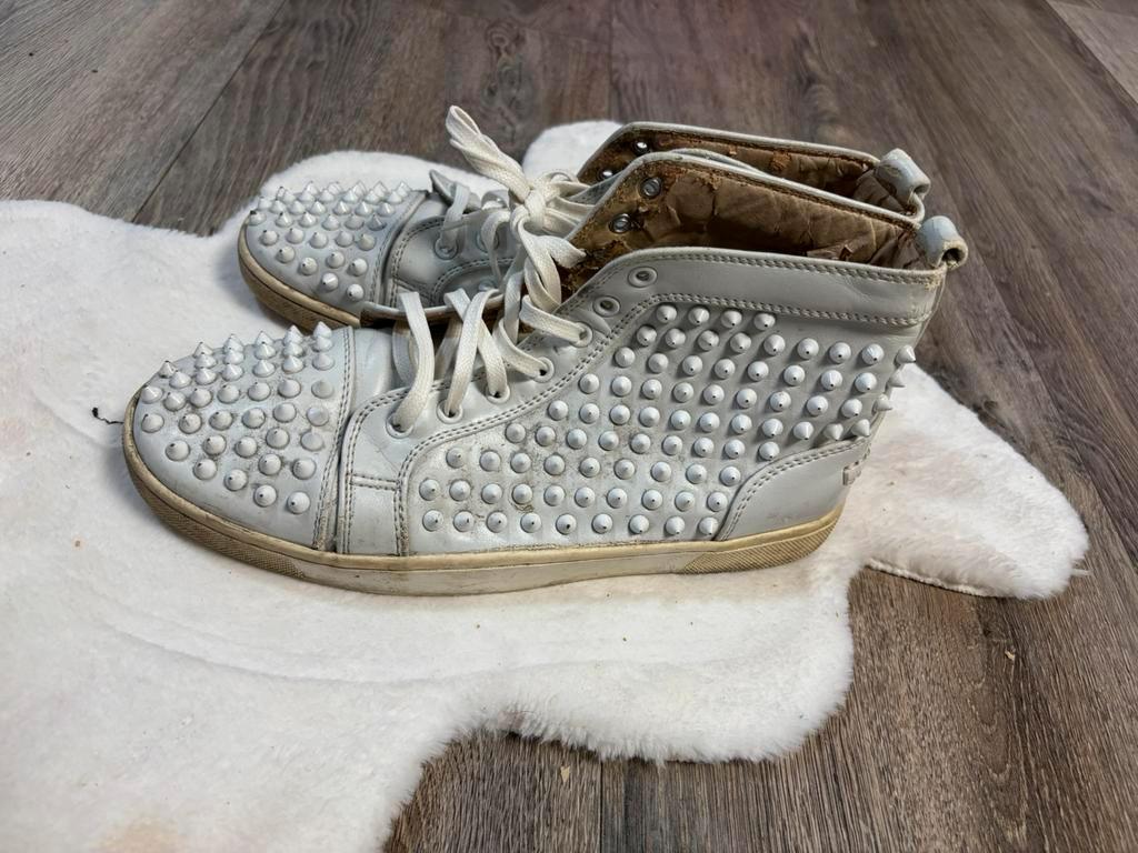 Louboutin Rode Onderkant Schoenen Schoenen Met Rode Zool Heren