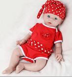 Ivita Silicone Reborn Baby Pop - Realistisch!, Ophalen of Verzenden, Nieuw, Babypop