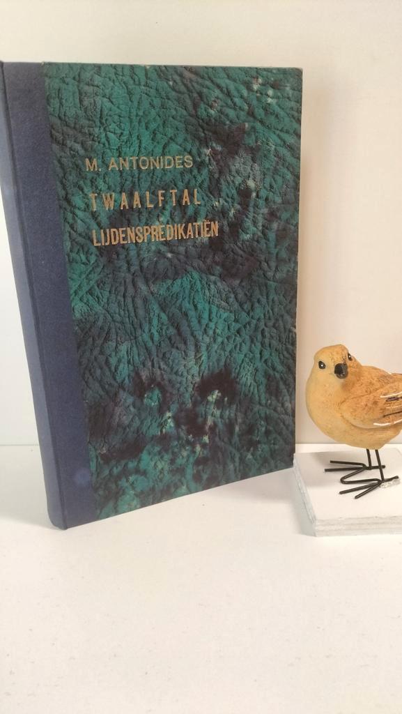 Antonides, M.; Twaalftal lijdenspredikatien, Boeken, Godsdienst en Theologie, Gelezen, Christendom | Protestants, Ophalen of Verzenden