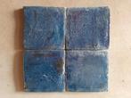 Kerkdriel tegels /plavuizen blauw, Antiek en Kunst, Antiek | Wandborden en Tegels, Ophalen of Verzenden