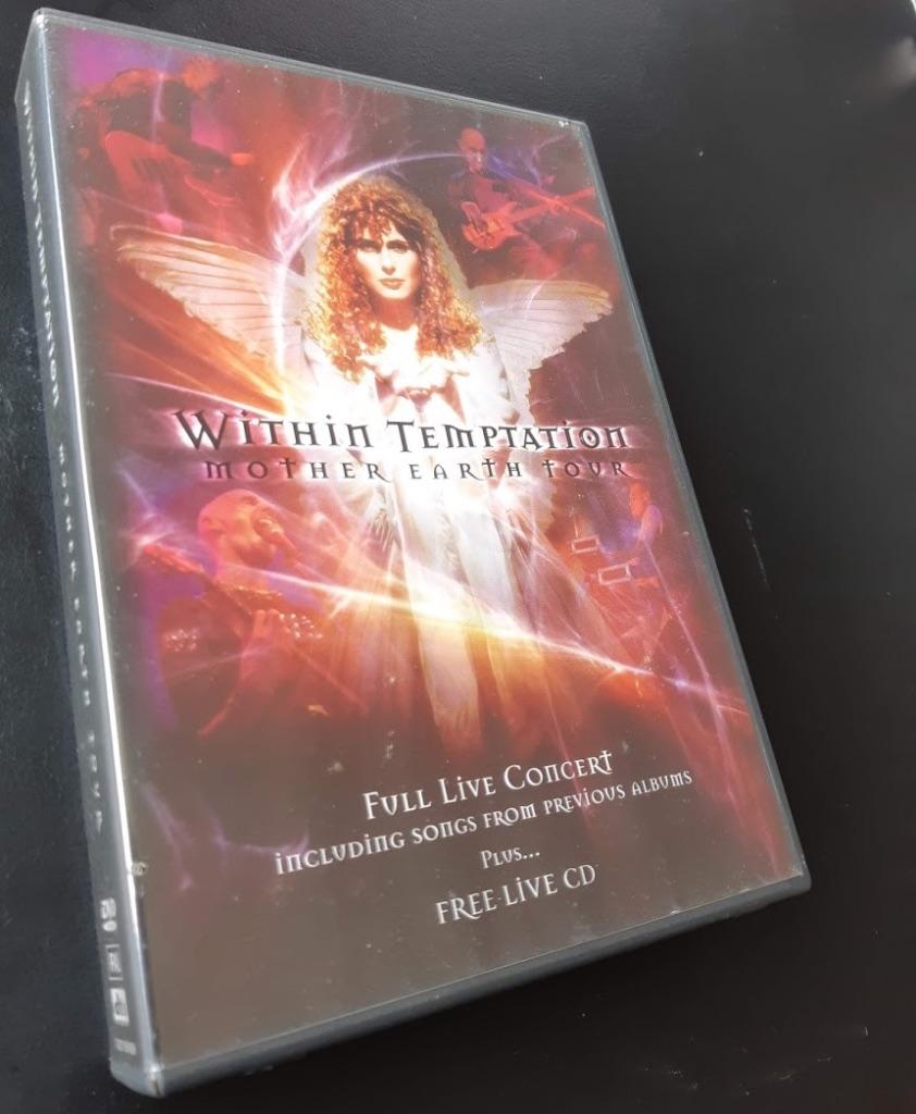 WITHIN TEMPTATION - Mother Earth Tour ( 2DVD + CD ), Ophalen of Verzenden, Zo goed als nieuw, Boxset