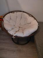 Rotan Loungestoel Papasan, Huis en Inrichting, Stoelen, Ophalen, Gebruikt, Eén