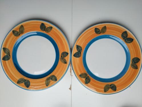 Borden (Aardewerk, 35 cm), Antiek en Kunst, Antiek | Servies los, Ophalen of Verzenden