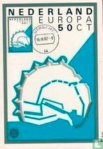 Maximumkaart R44 Europazegels 1982, Postzegels en Munten, Postzegels | Nederland, Ophalen of Verzenden