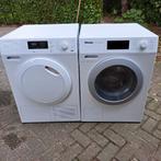 MIELE W1 CLASSIC Eco WASMACHINE en MIELE T1 WARMTEPOMPDROGER, Ophalen, 1200 tot 1600 toeren, Minder dan 85 cm, 8 tot 10 kg