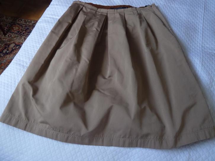 Sofie d'Hoore Antwerp zuiver zijden rok, kleur taupe, mt. 44, Kleding | Dames, Rokken, Zo goed als nieuw, Maat 42/44 (L), Overige kleuren