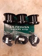 Reserve spoelen Shimano Ultegra 14000 XTD 3 stuks, Watersport en Boten, Hengelsport | Karpervissen, Ophalen of Verzenden, Zo goed als nieuw