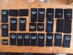 Verzameling Luchtmacht rangonderscheidingstekens., Ophalen of Verzenden, Overige soorten, Nederland, Embleem of Badge