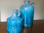 PTMD 2-delige kruikenset. Aqua blauw, Ophalen, Blauw, Minder dan 50 cm, Glas