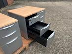 2 x ladeblok, metaal, 3 laden, groot model, hoogte 74 cm, Huis en Inrichting, Kasten | Ladekasten, Ophalen, Minder dan 50 cm, Gebruikt