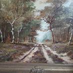 Boslandschap Schilderij, Antiek en Kunst, Ophalen