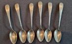 6 brocante - vintage - antieke mokka / likeur lepeltjes, Antiek en Kunst, Antiek | Bestek, Ophalen of Verzenden