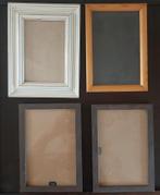 4 fotolijstjes, Ophalen of Verzenden, Zo goed als nieuw