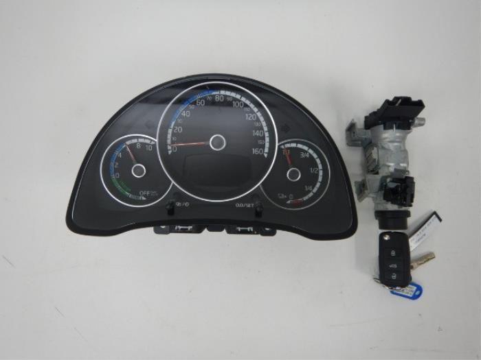 VW E-up! Starterset KM-Teller+ 2 sleutels, Auto-onderdelen, Dashboard en Schakelaars, Gebruikt, Ophalen of Verzenden