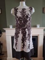 Maliparmi bruin beige prachtige jurk IT 46 NL 42 gratis verz, Kleding | Dames, Jurken, Maat 38/40 (M), Bruin, Verzenden, Zo goed als nieuw