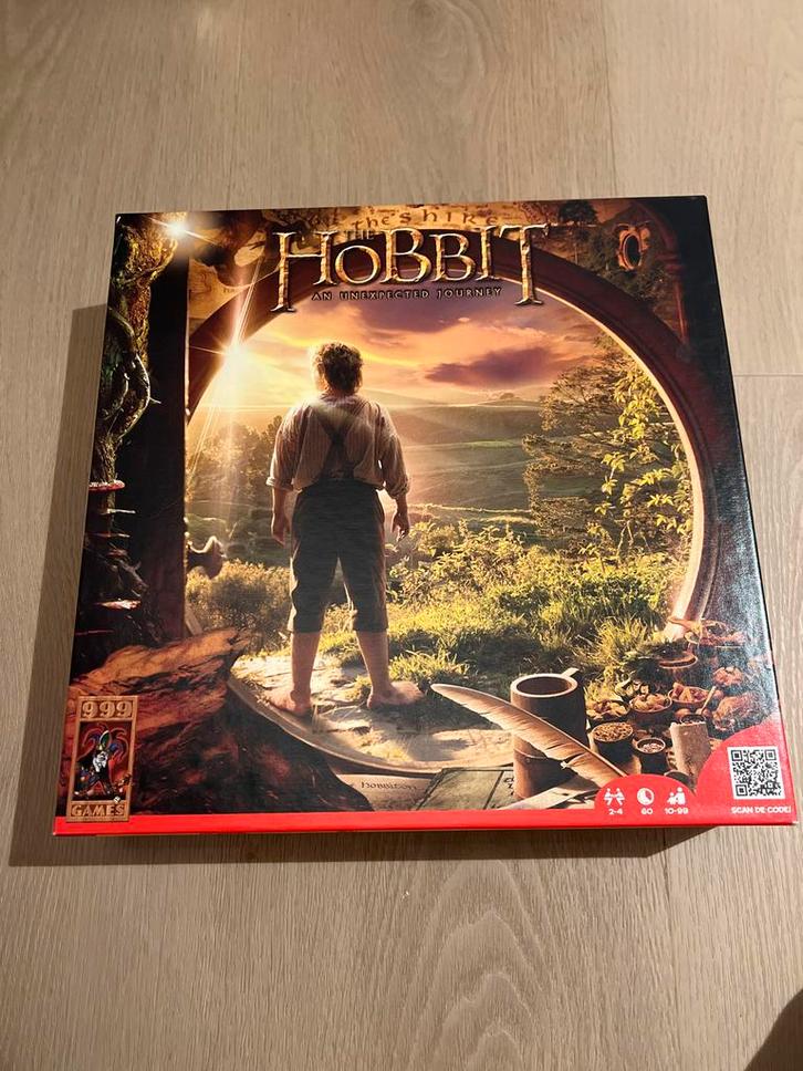 The Hobbit Bordspel, Hobby en Vrije tijd, Gezelschapsspellen | Bordspellen, Zo goed als nieuw, Een of twee spelers, Ophalen of Verzenden