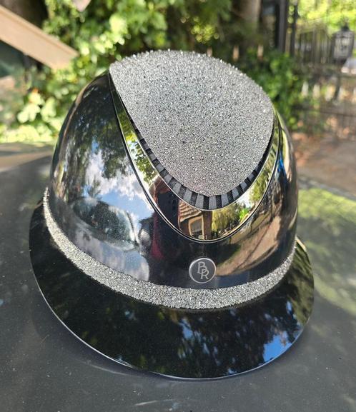 BR rijhelm Theta plus, maat L, zgan, Dieren en Toebehoren, Paardrijkleding, Zo goed als nieuw, Dames, Cap, Dressuur, Ophalen of Verzenden