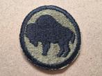 WWII US 92nd Infantry Division patch, Verzamelen, Militaria | Tweede Wereldoorlog, Verzenden, Amerika, Embleem of Badge