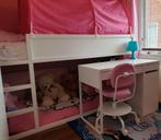 Keerbaar bed Kura 90x200 cm, Kinderen en Baby's, Kinderkamer | Stapelbedden en Hoogslapers, Ophalen, Zo goed als nieuw, Halfhoogslaper