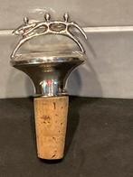 Verzilverde flessenstop (060924), Ophalen of Verzenden, Zilver