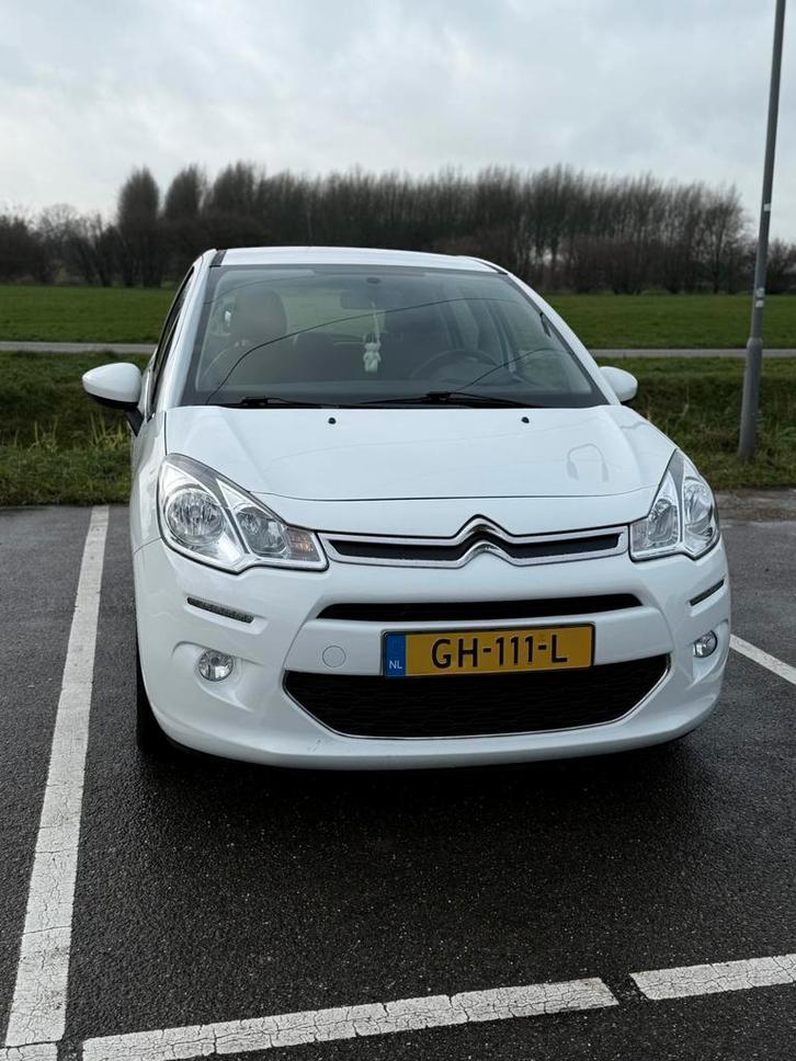 Citroën C3 1.0 I 50KW 2015 Wit, Auto's, Citroën, Particulier, C3, Airbags, Airconditioning, Centrale vergrendeling, Cruise Control