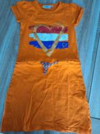 Oranje jurkje MAAT 98/104., Ophalen of Verzenden, Zo goed als nieuw, Meisje, Jurk of Rok
